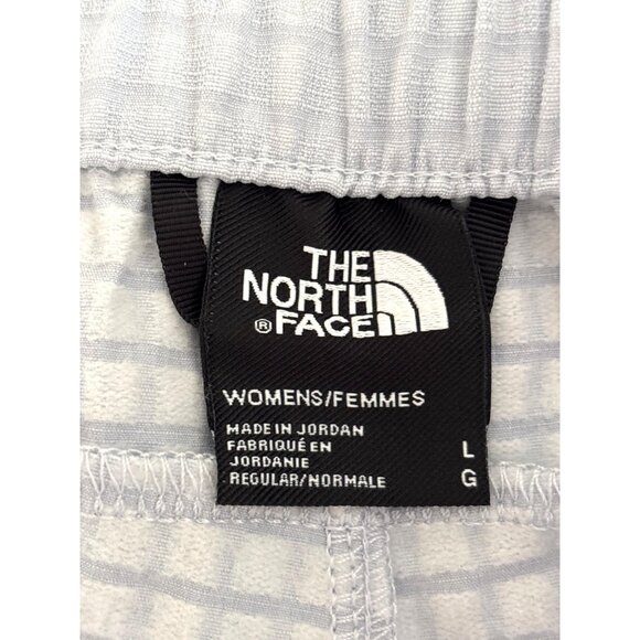 The North Face Womens Size Large Tekware Grid Pants Flashdry Gray‎ Fleece - Picture 9 of 10
